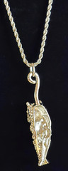 JTV Off Park Collection Crystal Tiger Pendant Necklace & Stud Earrings Set