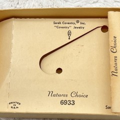 Vintage Sarah Coventry Brooch Natures Choice Maple Leaf Original Box