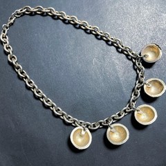 Vintage Unisex Necklace Large Design 48cm Used Not Specified