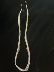 Vintage 20 Strand Liquid Silver Necklace 29 in.