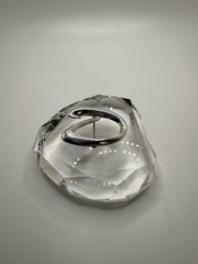 Vintage Sterling Silver “D” Or “O” Brooch 4.5cm