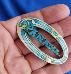 UNIQUE Art Deco Guilloche Enamel Brooch 925 STERLING SILVER ORIGINAL Vintage PIN