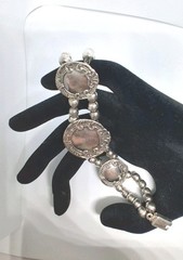 Vintage Sterling Silver 925 Mexico Bracelet 44.4g