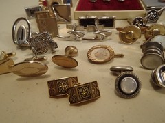 Tie Clip Bar Tack Cuff Link Money Clip Lot Hickok Anson Swank Pairs Singles