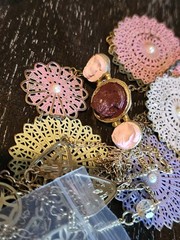 3 Lbs 4oz Unsearched Jewelry Lot VTG & Now Junk & Wear & Resell Craft FUN *Read