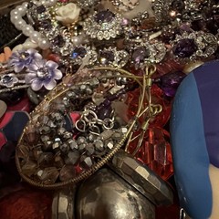 Vintage to Now Jewelry Lot, All Wearable Untested. No Broken. Box C3