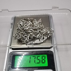 Vintage Beautiful Jewelry Chain, 925 Sterling Silver, Signed 17,58g