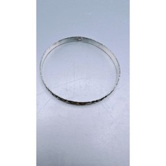 Vintage Taxco Mexico Sterling Silver Star Bangle Bracelet Textured Celestial