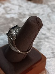 Vintage ISG Thailand 925 London Topaz Ring Sz 8