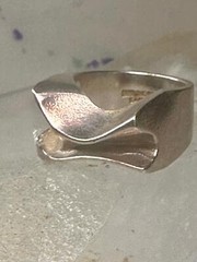 Bjorn Weckstrom ring size 5.50 band sterling silver women circa 1970’s