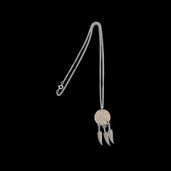 Vintage Silver Indian Head Nickel Pendant Necklace