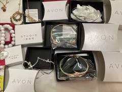 Vintage AVON Jewelry Lot In Original Boxes 39 pieces 3#8 ozs 2014 -2022