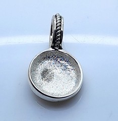 Vintage unique Boho style two tone round shape Pendant charm fashion jewelry
