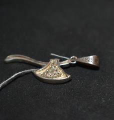 925 Sterling Silver Axe Pendant – Women’s Jewelry