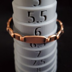 Vintage Copper Cuff Bracelet 6.5″ Western Boho