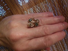 14k Gold Multi Fancy Argyle, Blue, Green Natural Diamond Ring Custom Md 2.50ctw