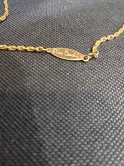 Vintage Pierre Cardin Necklace 12 Karat Gold Filled 16-In Chain