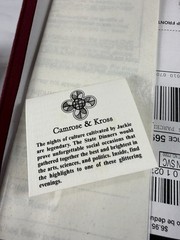 CAMROSE & KROSS JACQUELINE Bouvier KENNEDY SAVE & PROTECT CROSS NECKLACE NIB COA