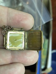 Vintage Carter, Qvarnstrom & Remington Victorian Gold Filled Locket Fob READ