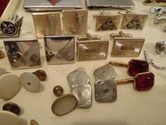 Tie Clip Bar Tack Cuff Link Money Clip Lot Hickok Anson Swank Pairs Singles