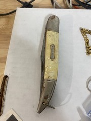 Junk Drawer Lot Jewelry Sterling, Cards, 1921 (2) Morgan’s Dollars, Lighters etc