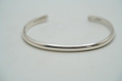 Vintage Sterling Silver Handwrought IC Cuff Bracelet JB50