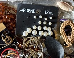 3.5lbs VTG to Now Mix Junk Jewelry Lot Craft Repurpose Broken Some Wearable