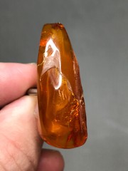 Natural OLD Antique BUTTERSCOTCH Baltic Amber Stone Ring 5,7 gr