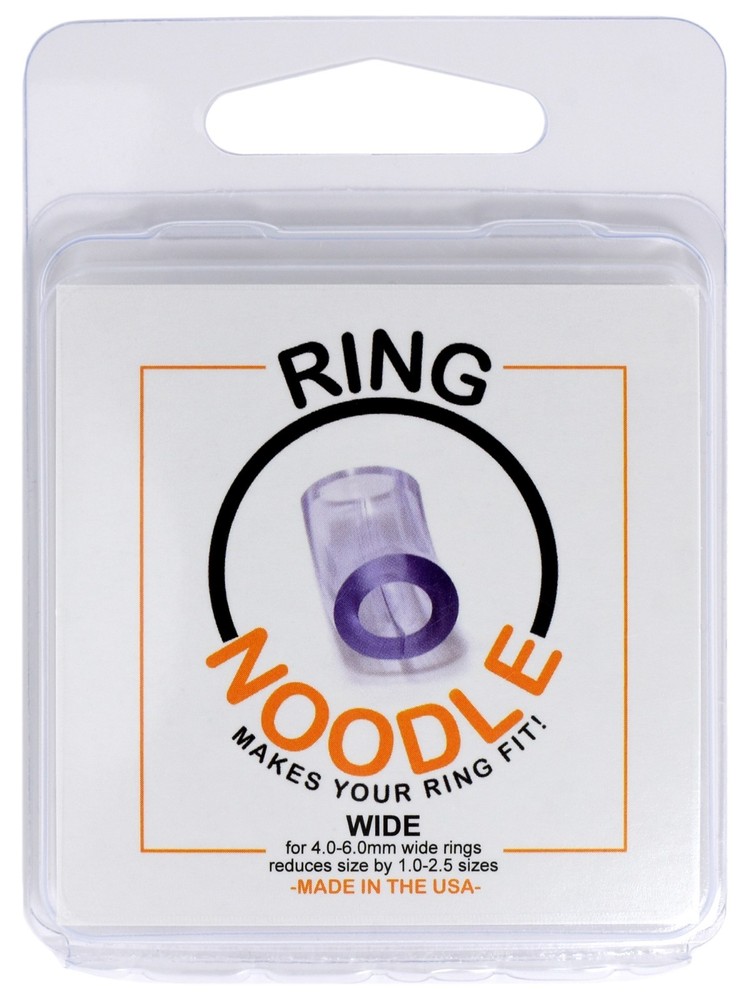 RING NOODLE – Ring Guard, Ring Size Reducer – Package of 9 (WIDE)