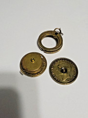 Vintage Taylor Pendant Watch Encased In 1942 Australian Florin. See Description