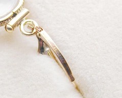 Natural Gold mining Placer Nuggets Pendant & Pierced Earrings Set GF Setting