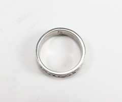 Vintage 1990s Wheeler Mfg. Co. USA Sterling Silver Celtic Knot Band Ring Sz 11
