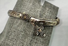 Vikki Carr Cross Bracelet Silver Certificate Of Authenticity I Can Do Everything