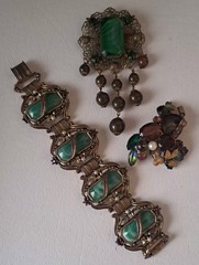 Antique Art Deco Nouveau Victorian Estate Jewelry Lot