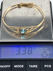 Marathon Co Kiddie Kraft 12K Gold Filled Baby Child Bracelet Adjustable Buckle