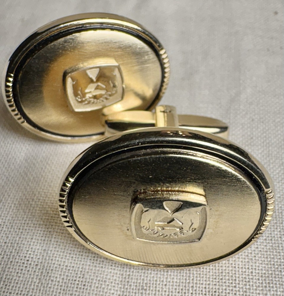Vintage 1950s–1960s Allstate “Good Hands” Cufflinks RARE Collectible