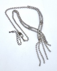 Vintage Deco Style Elegant Rhinestone Choker Sparkling Cocktail Evening