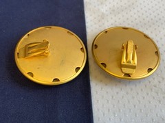 Vtg Clip-On Earring Lot Costume Jewelry Richelieu Lisner Monet Marvella Enamel