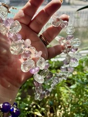 Aunt Elza’s Amethyst Necklace Magnificent Magical Fortune Teller Heirloom