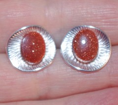 VINTAGE GORGEOUS DIAMOND CUT WHITE GF JACKETS FOR EARRINGS USE W ANY STUDS