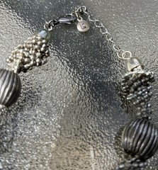 Vintage Liz Claiborne Silver Necklace
