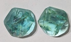 Runway Gerda Lynngaard Monies Seafoam Green Lucite Necklace Bracelet Earring Set
