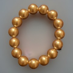 Vintage One Size Fits All Bead Bracelet
