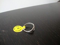 VINTAGE 1970-80s OPENWORK WITCHES HEART STERLING SILVER STAMPED 925 RING SZ 6