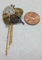 OOAK (one of a kind) Vintage Handcrafted Brooch Pin Unsigned (BRCH056)