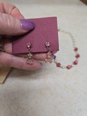 Vtg Jewelry Lot 1928 Roman Casual Corner by Hugo Enamel Earrings Pearl Necklace
