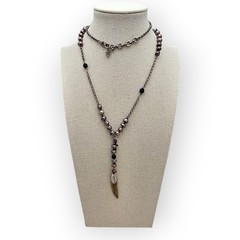 Lucky Brand Layered Y-Drop Necklace – Boho Faith & Love