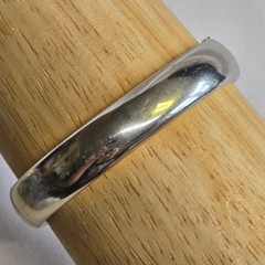 Vtg Sterling Silver H.F.B Bangle 15.97g Fine Jewelry 7″ Etched Floral Design