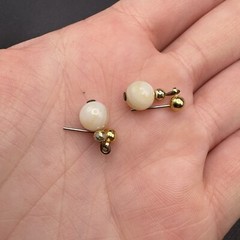 Vintage to Now Post Back Earrings Lot of 8 Pairs Multicolor Fashion Pierced Ear