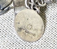 Vtg 800 Silver Charm Bracelet 900 Charms Travel Italy Europe Gondola Eiffel 50g
